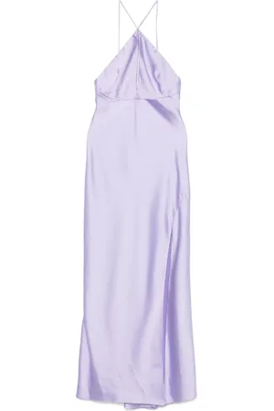 Patrizia Pepe Satin maxi dress