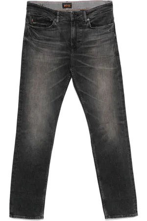 HUGO BOSS Logo-patch slim jeans