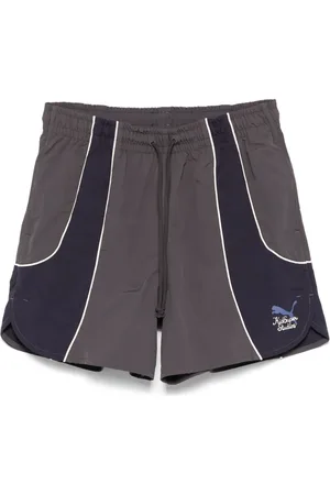 PUMA X KidSuper logo-print shorts