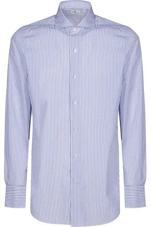 Finamore Striped cotton shirt