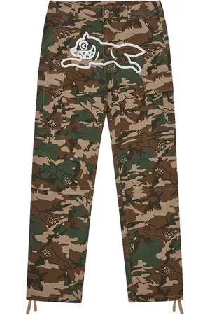 ICECREAM Running Dog Woodland cargo trousers