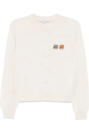 Maison Kitsuné Double bold fox head patch cardigan