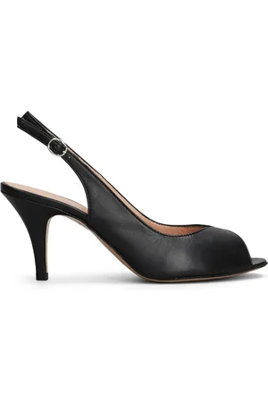 MARC ELLIS Leather slingback pumps