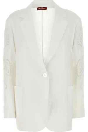 Max Mara Angizia embroidered-sleeve blazer