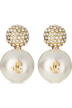 Jimmy Choo Auri crystal-embellished earring