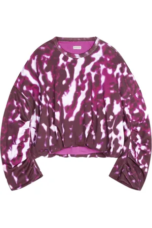 DRIES VAN NOTEN Draped sweatshirt