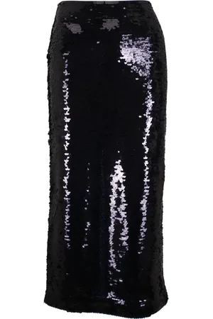 TWP Sequin-embellished midi skirt