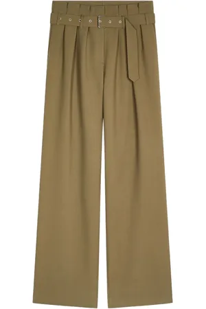 DRIES VAN NOTEN Pleat-detailing trousers
