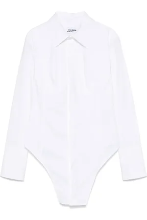 Jean Paul Gaultier Poplin bodysuit