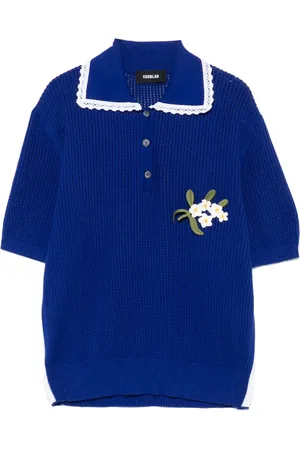 EgonLab Knitted polo shirt