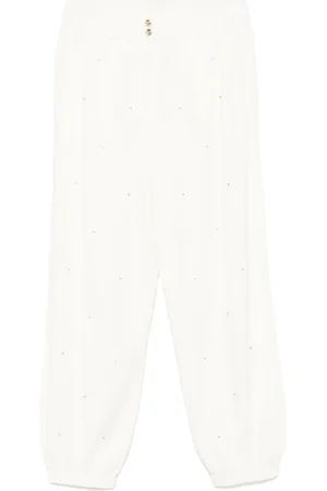 Liu Jo Logo-embroidered track pants