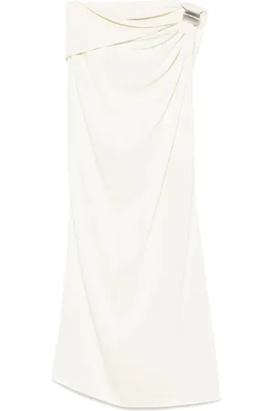 Lanvin Arp??ge-ring midi dress