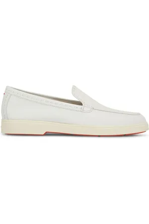 santoni Leather loafers