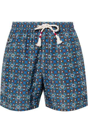 MC2 SAINT BARTH Lighting graphic-print swim shorts