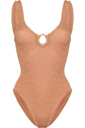 Hunza G Celine shirred swimsuit