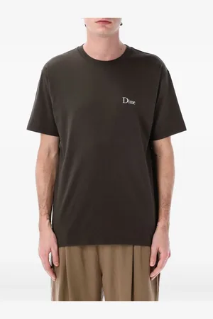 DIME Logo-embroidered T-shirt