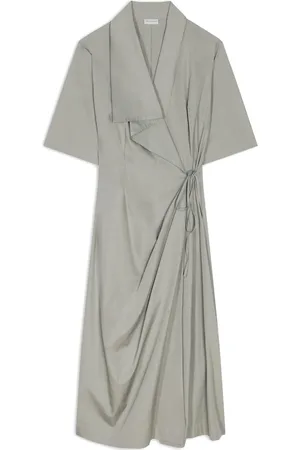 DRIES VAN NOTEN Draped wrap dress