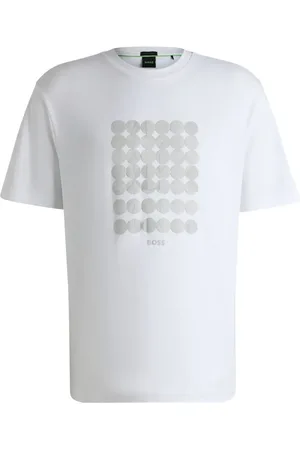 HUGO BOSS Geometric-print T-shirt