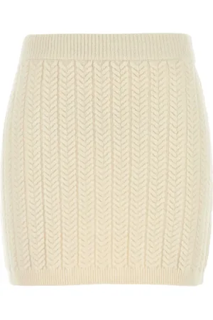 Sportmax Cable-knit miniskirt