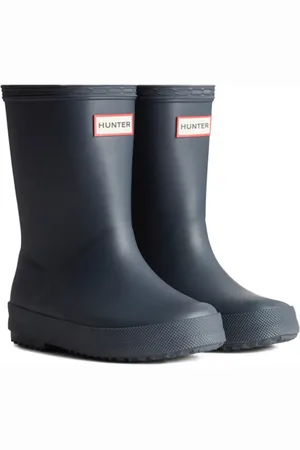 Hunter Logo-patch boots