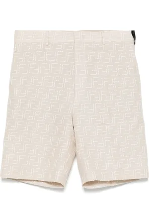 Fendi All-over FF-jacquard shorts