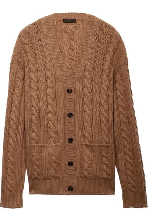 Prada V-neck cashmere cardigan