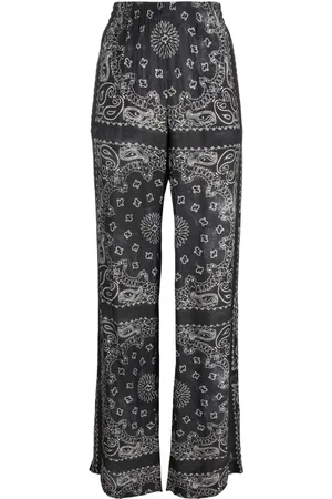 Golden Goose Paisley-print wide-leg trousers
