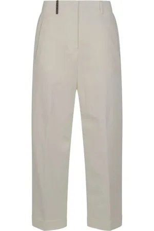 PESERICO SIGN Tailored straight-leg trousers