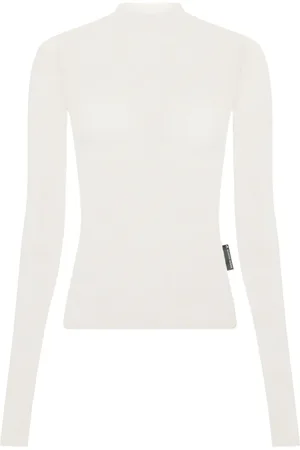 Marine Serre Semi-sheer top