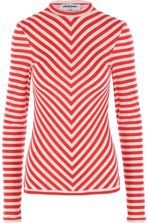 Duran Lantink Striped jersey top