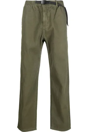 Gramicci Belted-waist straight-leg trousers