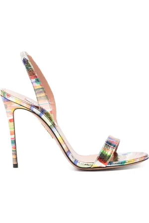 Aquazzura 105 leather sandals