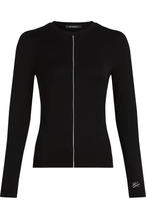 Karl Lagerfeld Contrast-piping top