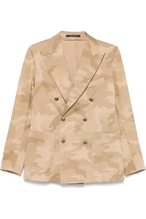 TAGLIATORE Camouflage-pattern blazer