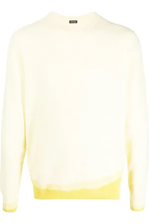 Ermenegildo Zegna Ribbed-knit crew neck sweatshirt