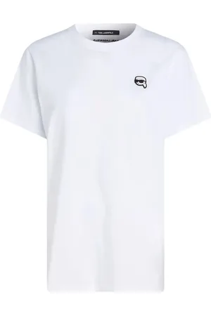 Karl Lagerfeld Ikon patch T-shirt