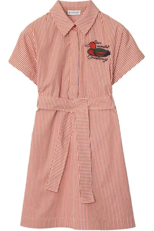 Burberry Stripe-pattern dress