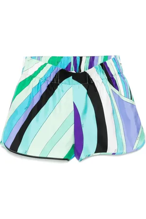 Puccini Iride-print shorts
