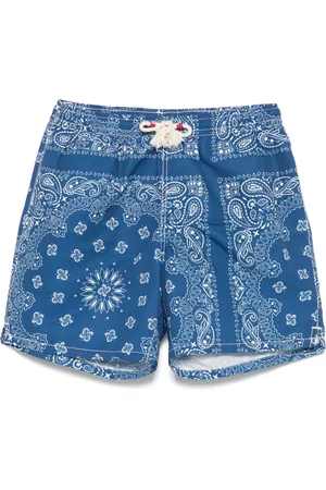MC2 SAINT BARTH Bandana-print swim shorts