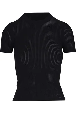 NILI LOTAN Ribbed T-shirt