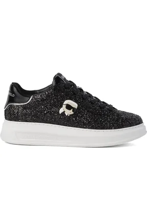 Karl Lagerfeld Ikon NFT Kapri glitter-detail sneakers