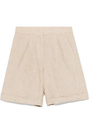 PESERICO SIGN Linen shorts