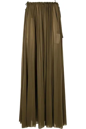 Serafini Pleated maxi skirt