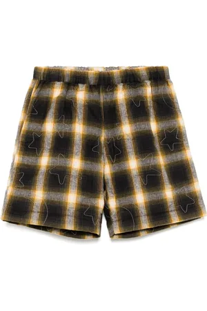 Sky High Farm Checked padded shorts