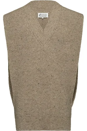 Maison Margiela V-neck knitted vest