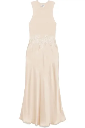 Ermanno Firenze Panelled midi dress