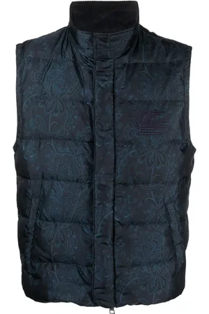 Etro Paisley-print padded gilet