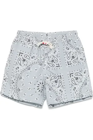 MC2 SAINT BARTH Bandana-print swim shorts