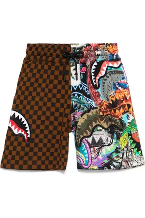 Sprayground All The Sharks track shorts