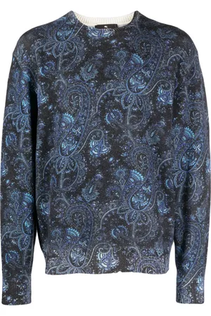 Etro Paisley-print wool jumper